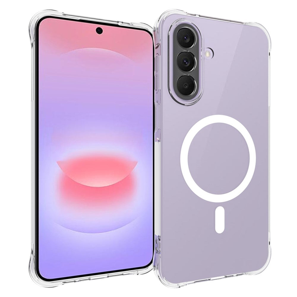 Samsung Galaxy S26 Magnetiskt TPU-Skal - Genomskinligt