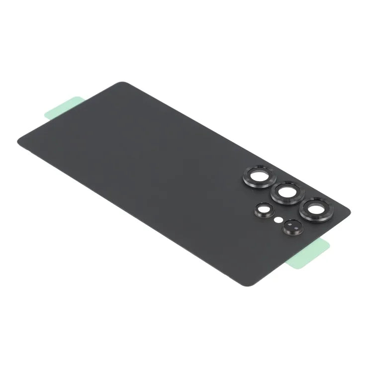Til Samsung Galaxy S25 Ultra S938 OEM Batteridæksel med Kameraobjektivdæksel - Sort
