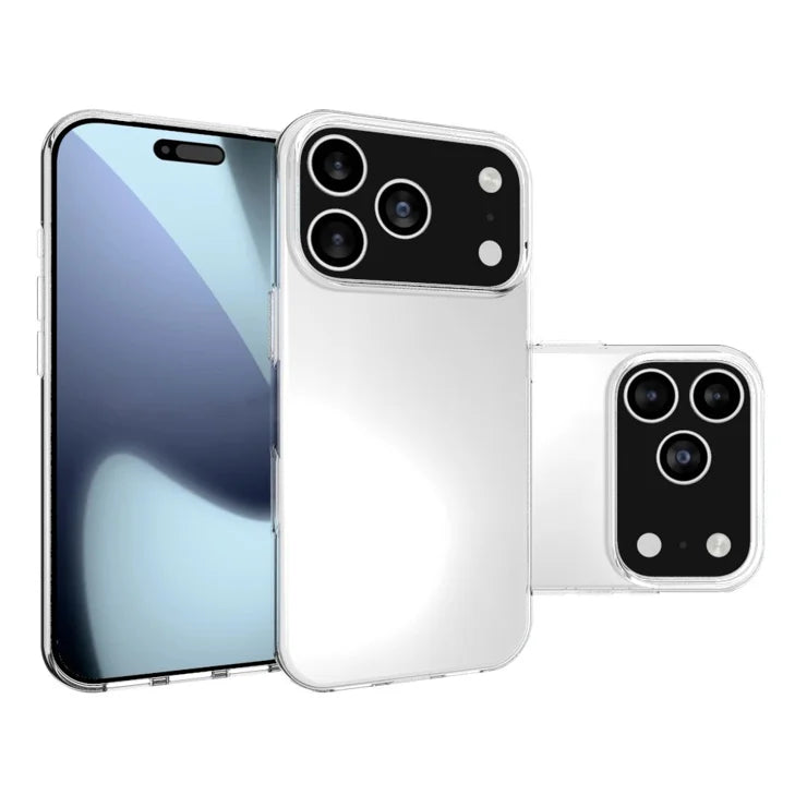 iPhone 17 Pro -kotelo vesileiman kestävä TPU läpinäkyvä puhelimen takakansi
