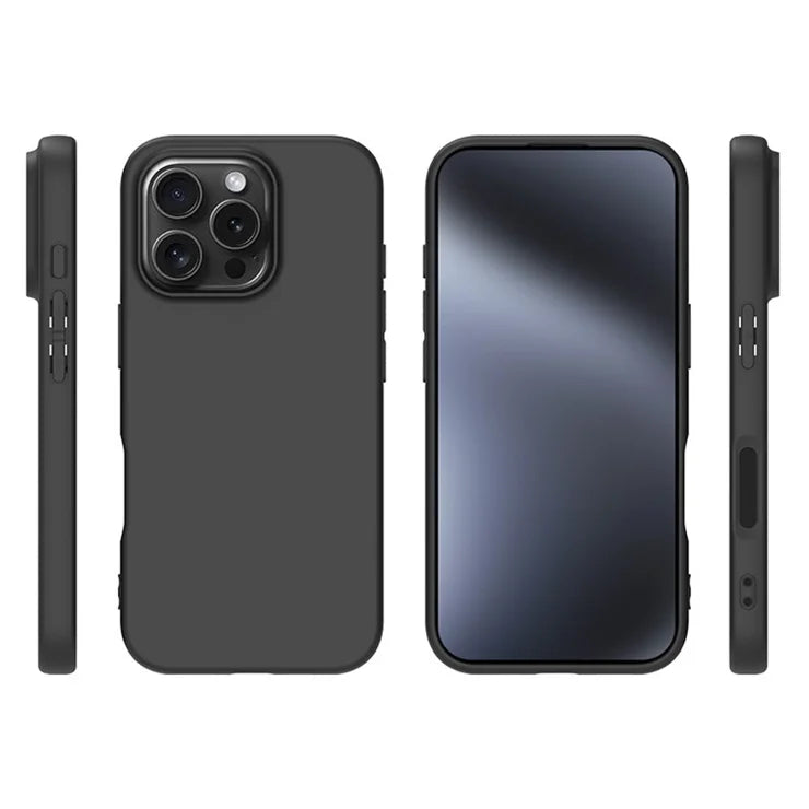 iPhone 16 Pro Max -kotelo Mattapintainen naarmuuntumaton pehmeä TPU Ohut puhelinkuori