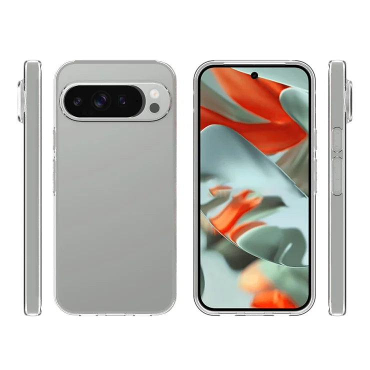 For Google Pixel 10 Pro XL Clear Phone Case Watermark Resistant TPU Back Cover