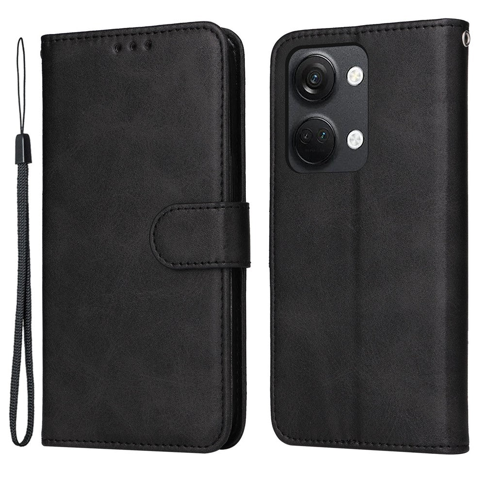 OnePlus Nord 3 5G / Ace 2V Plånboksfodral i Läder - Svart