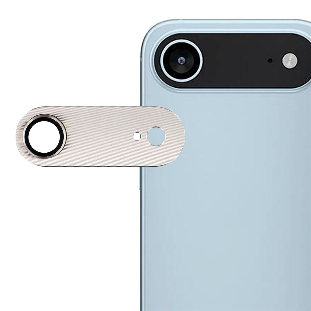 iPhone Air Kameralinsskydd i Metall & Härdat Glas - Ljusguld
