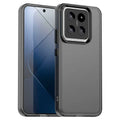 Xiaomi 14 Case PC+TPU+PET Matte Anti-Drop Phone Back Cover - Black