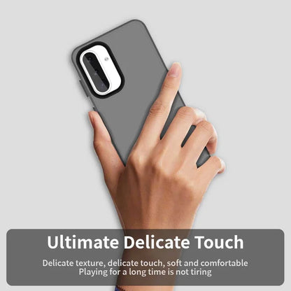 Samsung Galaxy A36 5G / A56 5G Kuori PC+TPU+PET Matta Anti-Drop Puhelimen Takakansi - Musta