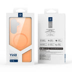 DUX DUCIS For Samsung Galaxy S26 Magnetic Case Yind Series PC+TPU Phone Cover - Orange