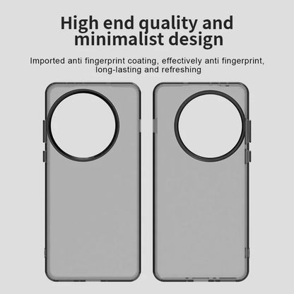 OnePlus 13 -suojakuori PC+TPU+PET mattapintainen pudotuksenkestävä takakansi - Musta