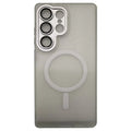 Samsung Galaxy S25 Ultra Case Compatible with MagSafe Skin-Touch PC + TPU Phone Cover - Transparent