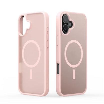 DUX DUCIS For iPhone 17 Case  Yind Series PC+TPU Phone Cover Compatible with MagSafe - Light Pink