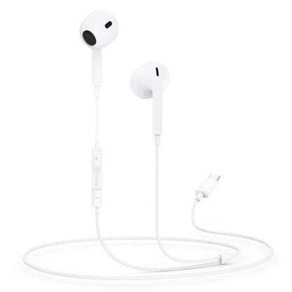 YESIDO YH38 for Huawei Wired Earphone Type-C Port Mobile Phone Wire Control Music Headset heavy bass