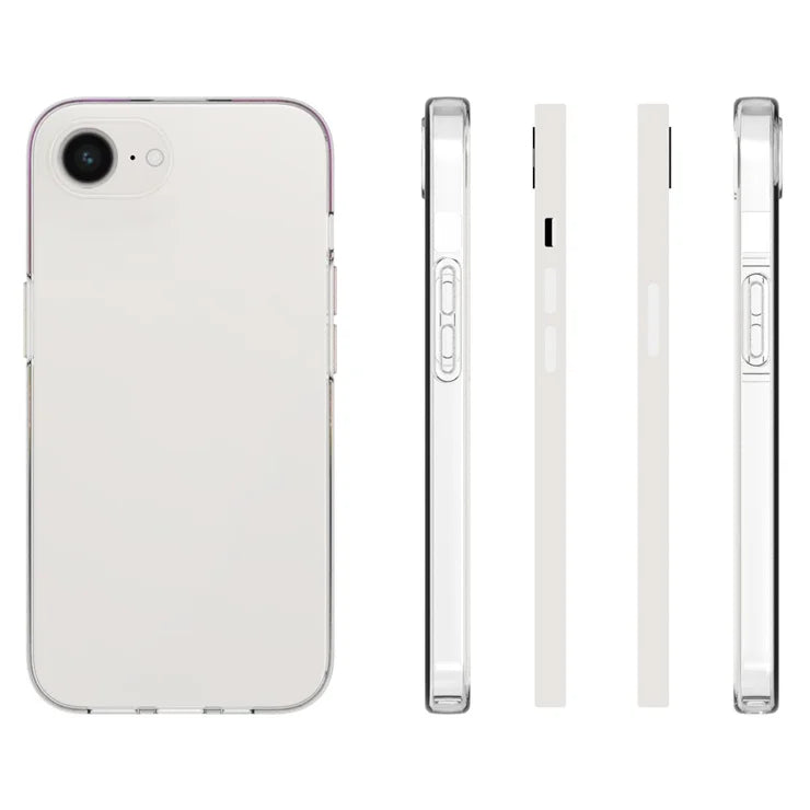 iPhone 17e / 16e Slim Clear Phone Case Watermark Resistant TPU Back Cover