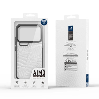 DUX DUCIS For Xiaomi 17 Pro Case  Aimo Series TPU+PC Matte Drop-proof Phone Cover (REACH Certification) - Black