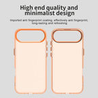 iPhone Air Case PC + TPU + PET Matte Anti-Drop Phone Back Cover - Orange