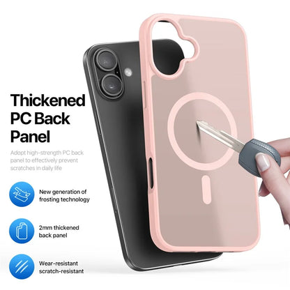 DUX DUCIS For iPhone 17 Case  Yind Series PC+TPU Phone Cover Compatible with MagSafe - Light Pink