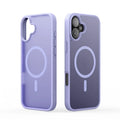 DUX DUCIS For iPhone 17 Case Yind Series PC+TPU Phone Cover Compatible with MagSafe - Light Purple