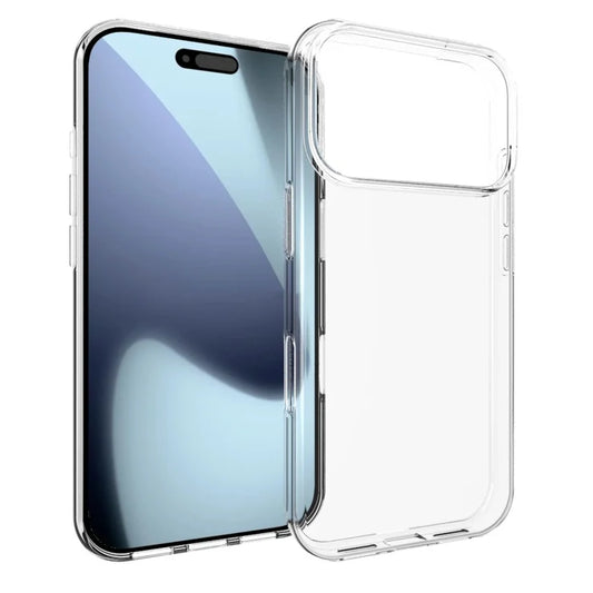iPhone 17 Pro cover, vandafvisende, TPU, transparent telefonbagcover