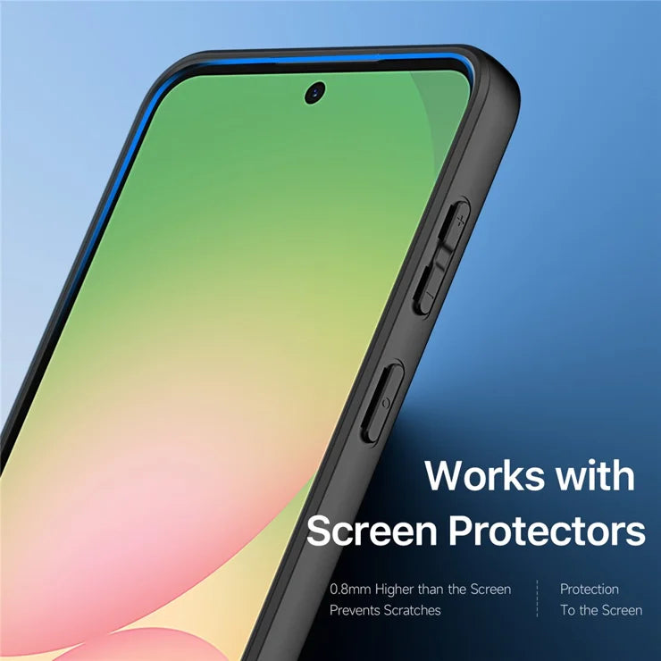 DUX DUCIS For Samsung Galaxy A57 5G Case  Aimo Series TPU+PC Matte Drop-proof Phone Cover (REACH Certification) - Black