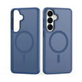 DUX DUCIS For Samsung Galaxy S26+ Magnetic Case Yind Series PC+TPU Phone Cover - Dark Blue