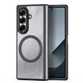 DUX DUCIS For Samsung Galaxy Z Fold7 5G Case Aimo Series Magnetic Case PC+TPU Slim Cover (REACH Certification) - Black