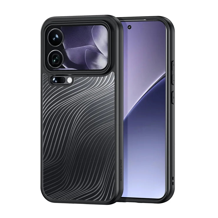 DUX DUCIS For Xiaomi 17 Pro Max Case  Aimo Series TPU+PC Matte Drop-proof Phone Cover (REACH Certification) - Black