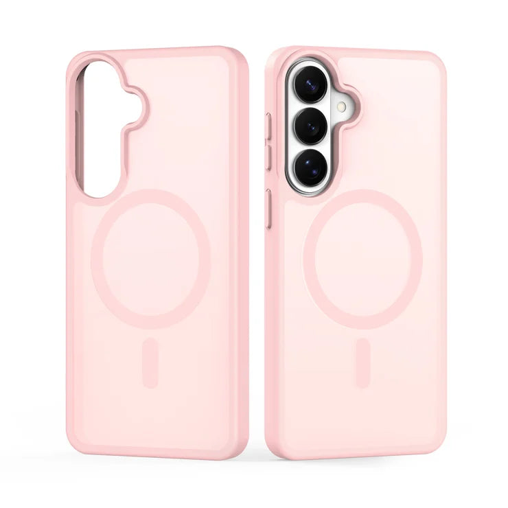 DUX DUCIS For Samsung Galaxy S26 Magnetic Case Yind Series PC+TPU Phone Cover - Light Pink