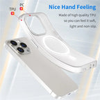 Magnetic Case for iPhone 14 Pro Max Compatible with MagSafe Translucent Matte Back Cover - White
