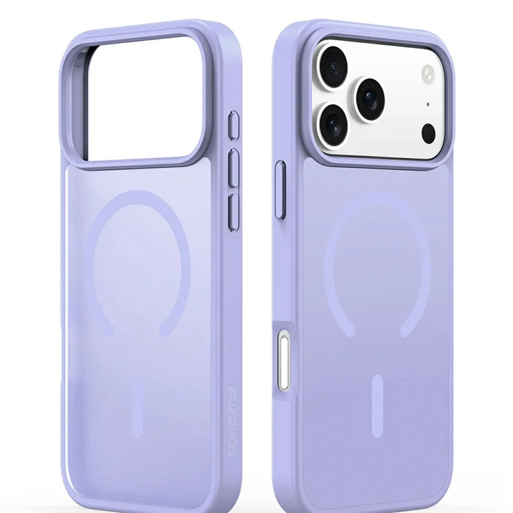 DUX DUCIS Yind Series For iPhone 17 Pro Case TPU + PC Matte Phone Cover Compatible with MagSafe - Light Purple