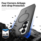 DUX DUCIS For Samsung Galaxy S26 Magnetic Case Yind Series PC+TPU Phone Cover - Black