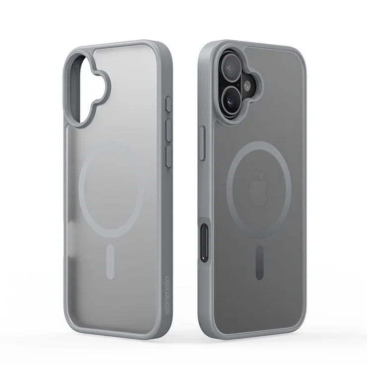 DUX DUCIS For iPhone 17 Case  Yind Series PC+TPU Phone Cover Compatible with MagSafe - Grey