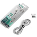 WEKOME WDC-66 USB / Type-C to Type-C / iP Cable 1.2m 3A 65W Super Fast Charging Data Sync Cord - Grey