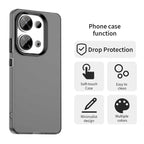 Xiaomi Redmi Note 13 Pro 4G / Poco M6 Pro 4G Phone Back Cover - Black