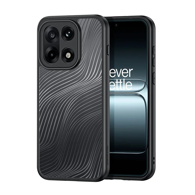 DUX DUCIS For OnePlus 15 5G Case Aimo Series TPU+PC Matte Drop-proof Phone Cover (REACH Certification) - Black