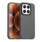 Xiaomi 17 Case PC + TPU + PET Matte Anti-Drop Phone Back Cover - Black