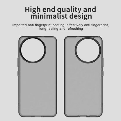 Xiaomi 14 Civi 5G / Civi 4 Pro 5G Case PC+TPU+PET Matte Anti-Drop Phone Back Cover - Black
