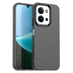 Xiaomi Redmi 15C 4G (Global) (171mm) Case PC + TPU + PET Matte Anti-Drop Phone Back Cover - Black