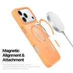 DUX DUCIS Yind Series For iPhone 17 Pro Case TPU + PC Matte Phone Cover Compatible with MagSafe - Orange