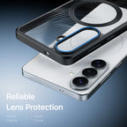 DUX DUCIS For Samsung Galaxy S26+ Magnetic Case Aimo Series PC+TPU Slim Cover (REACH Certification) - Black