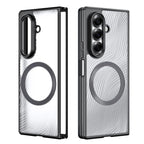 DUX DUCIS For Samsung Galaxy Z Fold7 5G Case Aimo Series Magnetic Case PC+TPU Slim Cover (REACH Certification) - Black