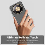 Honor X9d 5G / X70 5G Case PC + TPU + PET Matte Anti-Drop Phone Back Cover - Black