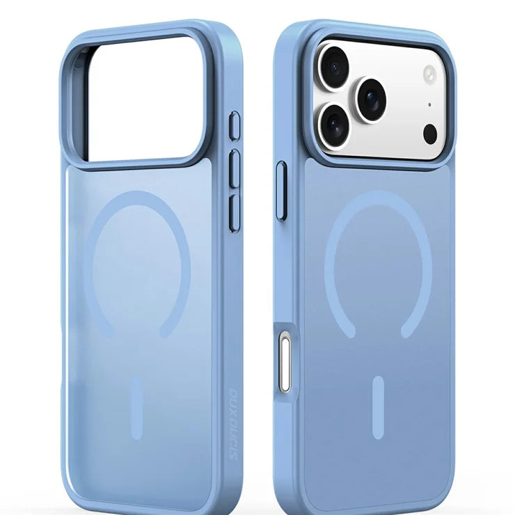DUX DUCIS Yind Series For iPhone 17 Pro Case TPU + PC Matte Phone Cover Compatible with MagSafe - Baby Blue