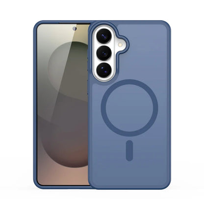 DUX DUCIS For Samsung Galaxy S26 Magnetic Case  Yind Series PC+TPU Phone Cover - Dark Blue