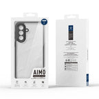 DUX DUCIS For Samsung Galaxy A37 5G Case Aimo Series TPU+PC Matte Drop-proof Phone Cover (REACH Certification) - Black