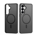 DUX DUCIS For Samsung Galaxy S26+ Magnetic Case Yind Series PC+TPU Phone Cover - Black