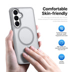 DUX DUCIS For Samsung Galaxy S26 Magnetic Case Yind Series PC+TPU Phone Cover - Grey