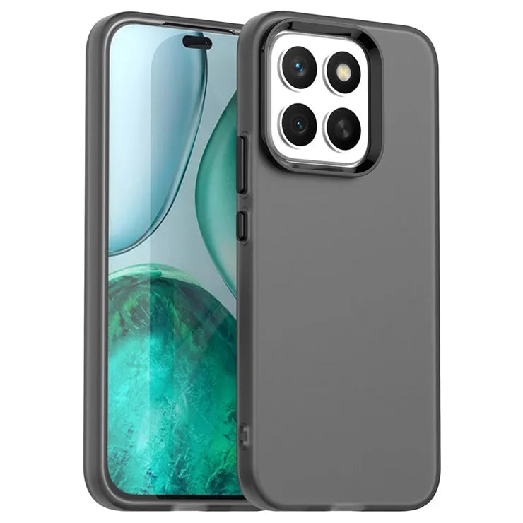 Honor X8c 4G Case PC + TPU + PET Matte Anti-Drop Phone Back Cover - Black