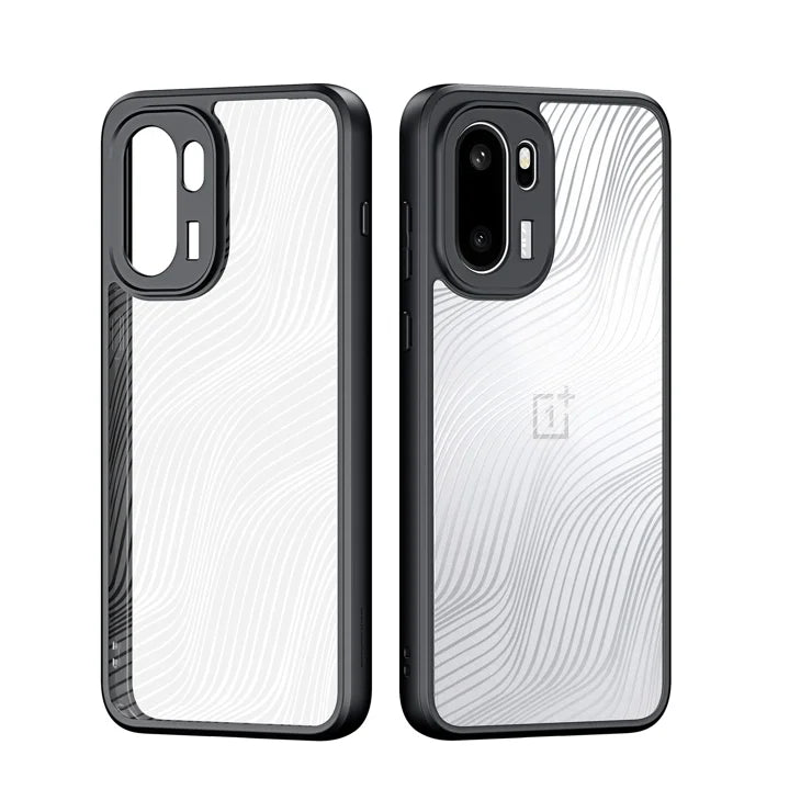 DUX DUCIS For OnePlus Ace 6 5G / OnePlus Ace 6T 5G / OnePlus 15R 5G Case Aimo Series TPU+PC Matte Drop-proof Phone Cover (REACH Certification) - Black