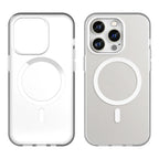 Magnetic Case for iPhone 14 Pro Max Compatible with MagSafe Translucent Matte Back Cover - White