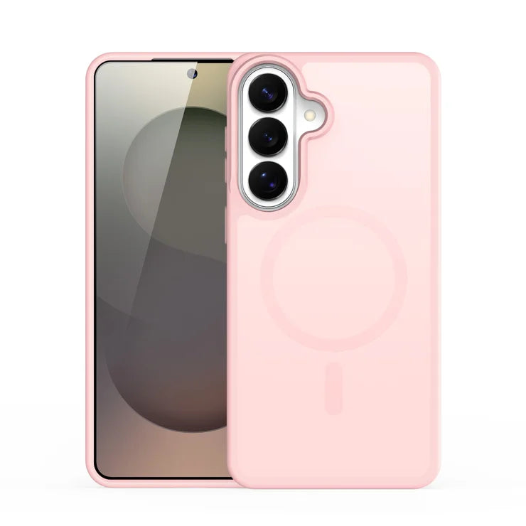 DUX DUCIS For Samsung Galaxy S26 Magnetic Case  Yind Series PC+TPU Phone Cover - Light Pink