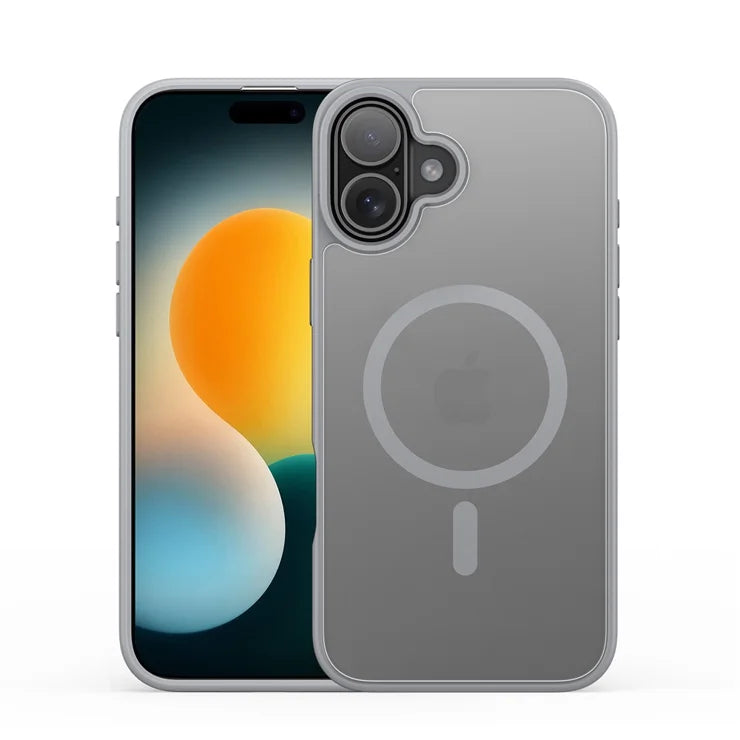 DUX DUCIS For iPhone 17 Case  Yind Series PC+TPU Phone Cover Compatible with MagSafe - Grey