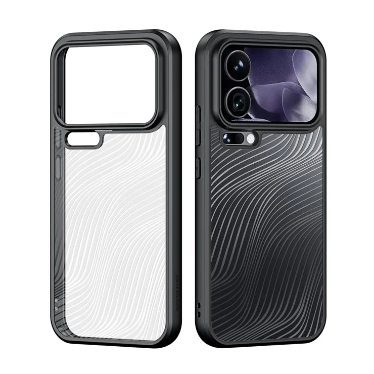 DUX DUCIS For Xiaomi 17 Pro Case  Aimo Series TPU+PC Matte Drop-proof Phone Cover (REACH Certification) - Black